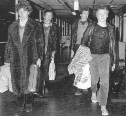 Sex Pistols Heathrow January 8th 1977