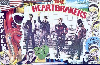 Heartbreakers Roxy Poster March 2nd 1977 - (Dont Care collection)