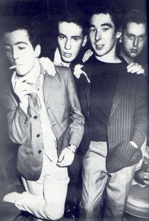 Buzzcocks backstage at the Roxy  - (Dont Care collection)